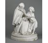 Un Capucin avec des enfants communément appelé Saint Vincent de Paul