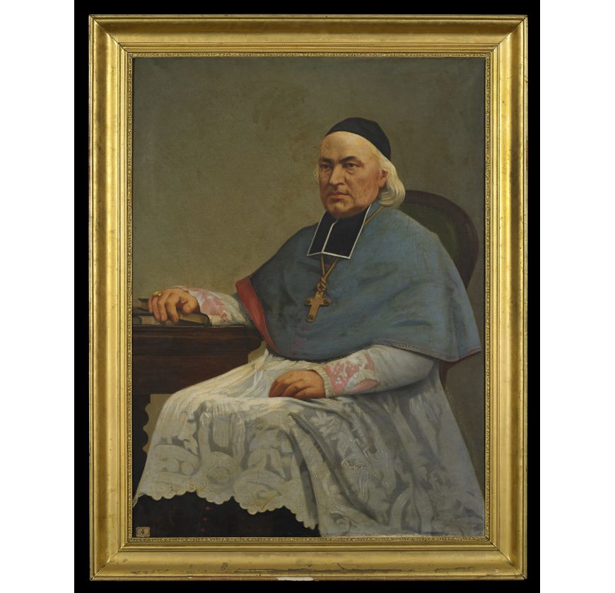 Portrait de Monseigneur Gerbet, évêque de Perpignan de 1854 à 1864